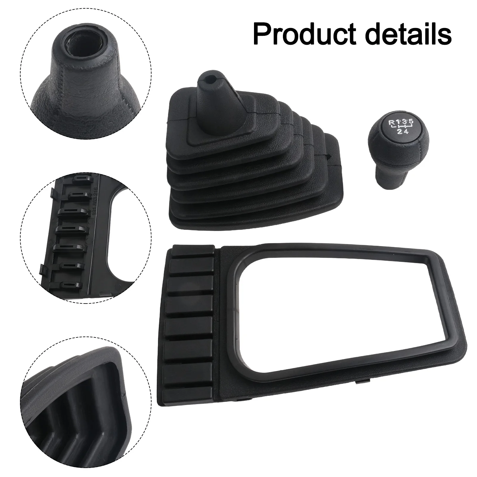 Car Gear Shift Accessory Kit As Shown In The Picture Dust Jacket Wear-resistant Construction Material Car Gear