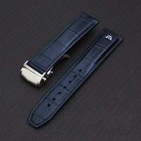 Genuine leather watch strap fit for  maurice lacroix watches band 20mm 22mm wristwatches watchband