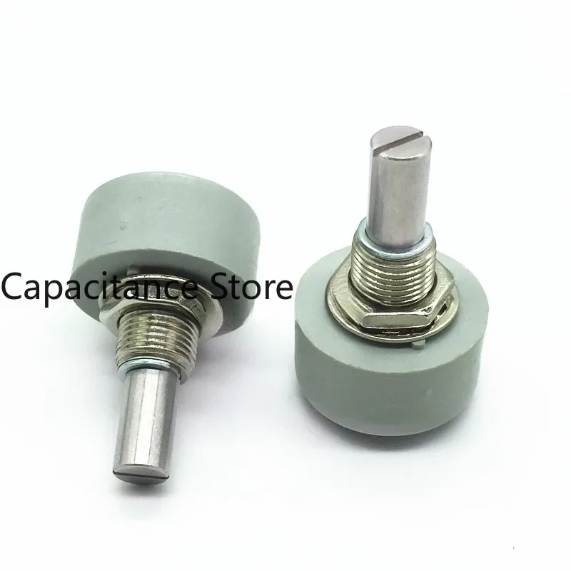 

5PCS Conductive plastic potentiometer 6187R 1K 5K 10K 20K 360 ° stepless rotation L1