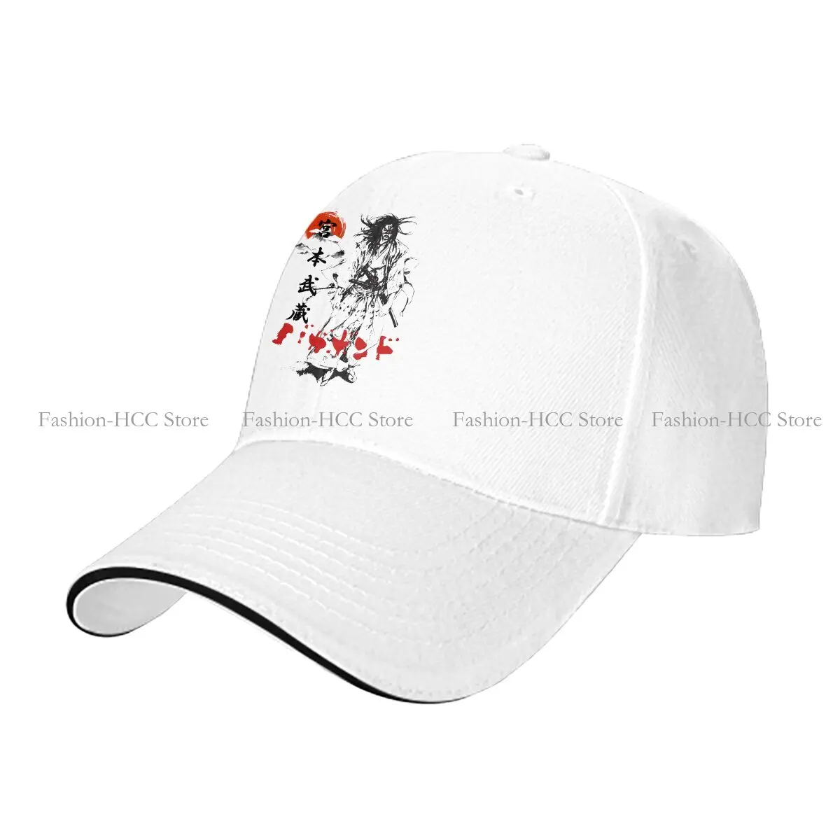 Summer Cap Sun Visor Vagabond Musashi Miyamoto Hip Hop Miyamoto Musashi Japanese Samurai Peaked Hats