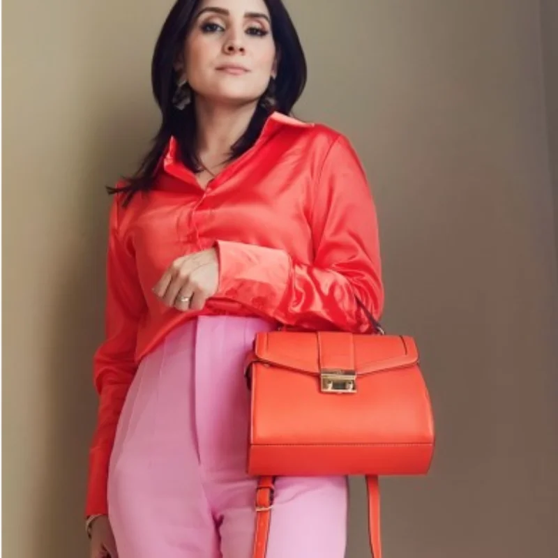 Spring Satin Long Sleeve Blouses Women 2023 Autumn Vintage Orange Green Silk Shirt Casual Loose Button Up Street Shirts 22717