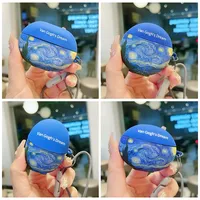 7i Case for Huawei Freebuds Pro 4 6i FreeClip 2 Creative Van Gogh Cover Pro3 Case Decor for Freebuds 5i Funda Free Buds SE2 Se3