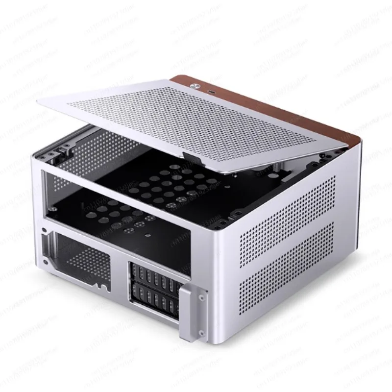 N10/NV10 Chassis ITX MINI Full Aluminum Case Support 1U FLEX Power Supply Standing or Lying Computer Case