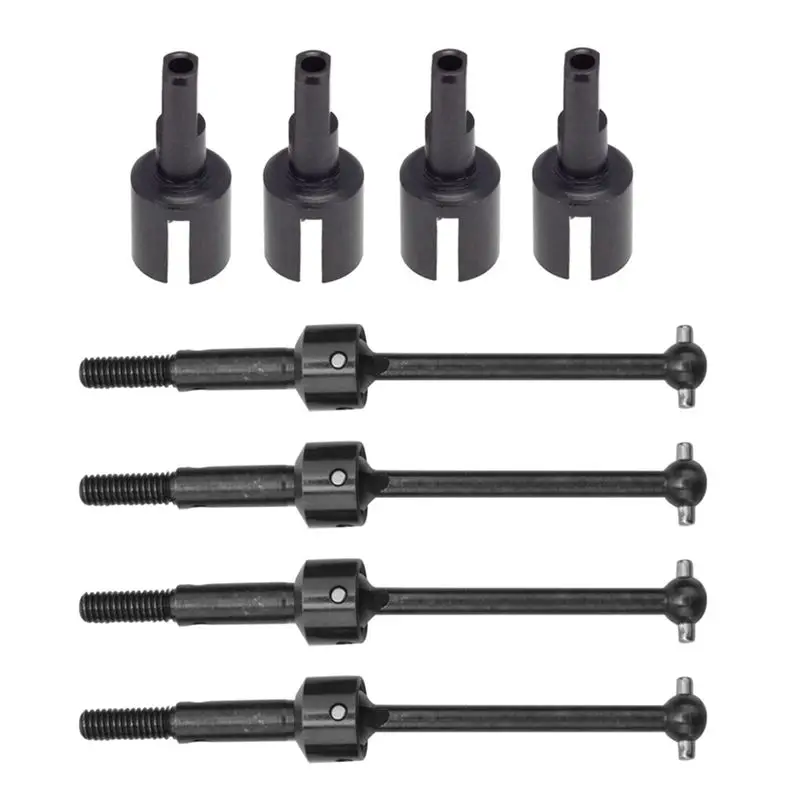 Vollmetall-Antriebswellen- und Differentialbecher-Set für Tamiya TT01 TT02 – CVD-Getriebe-Gelenk-Upgrade-Kit für 1/10 RC-Car-Haltbarkeit – Detail 3