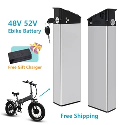 48V 52V 16Ah Fat Tire Ebike Lithium Battery 10Ah 13Ah 14.5Ah Folding Electric Bike For CMACEWHEEL 750W Mate X Lankeleisi DCH-009