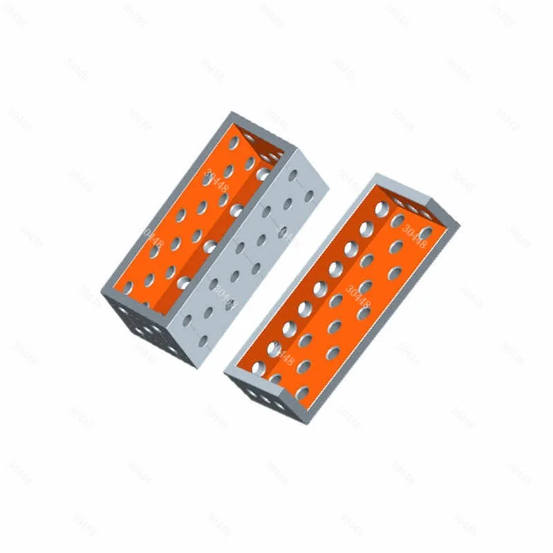 U-shaped Square Box Three-dimensional Flexible Welding Fixture L-shaped Square Box Fixed Slot Block Three-dimensional Flexible
