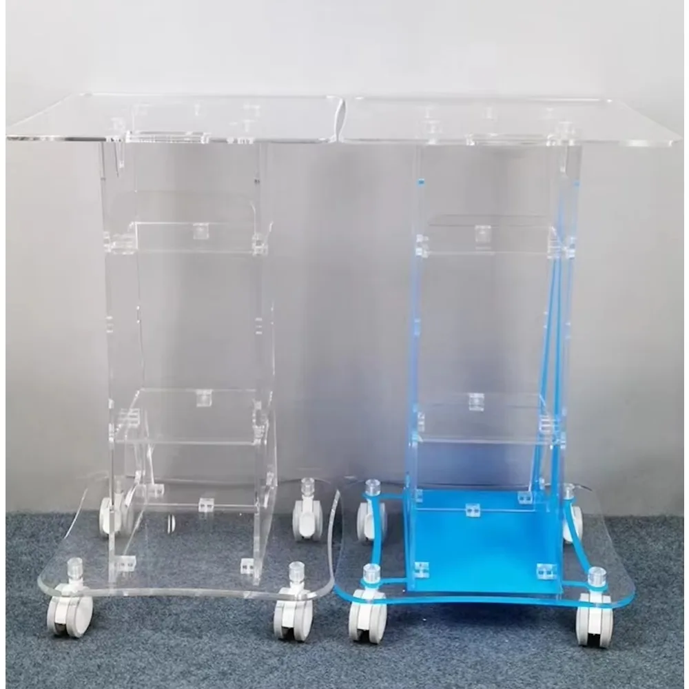 Carrello per macchina di bellezza Carrello da 40 cm su ruote per macchina di bellezza