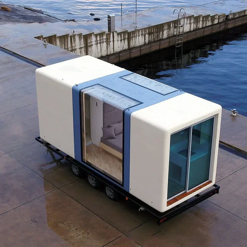 Custom Detachable design prefabricated appl cabin container