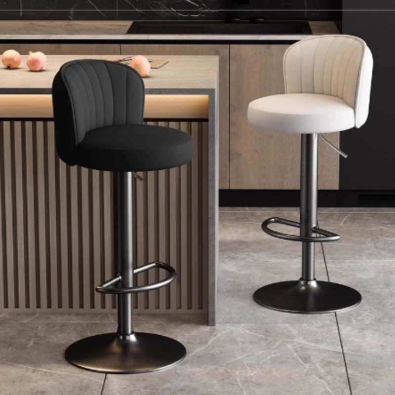 

Luxury Modern Bar Chairs Adjustable Bedroom Living Room Kitchen Stools Restaurant Rotating Silla Alta Para Barra Bar Furniture