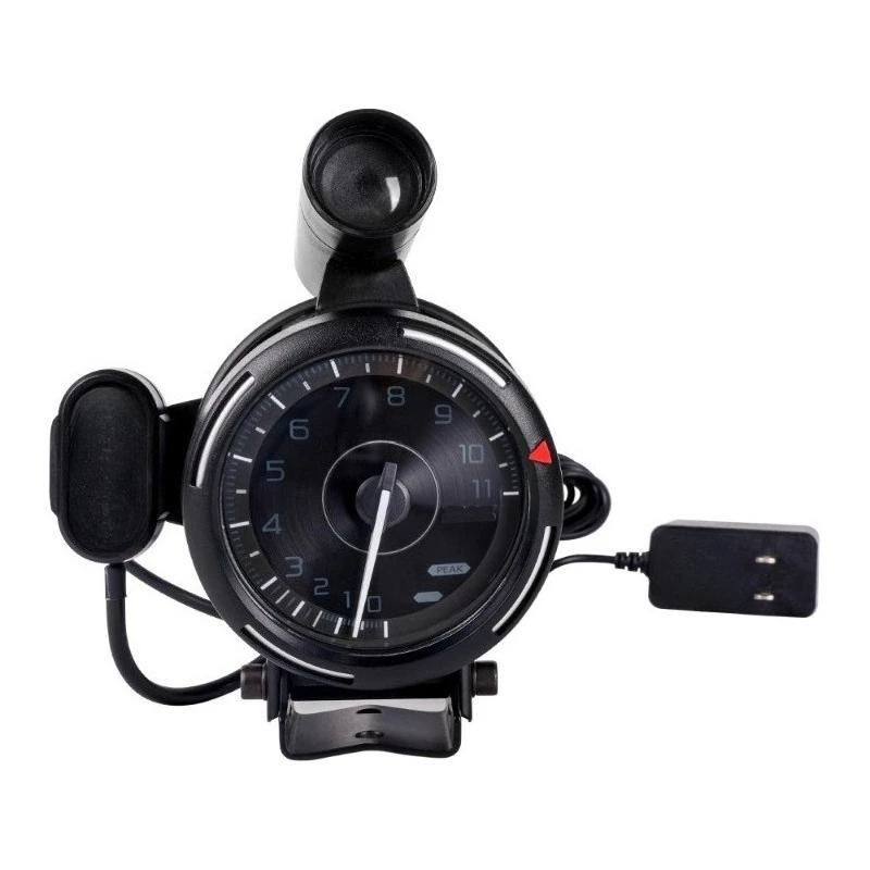 Car modification accessories 80mm tachometer 11000 speed 7 colors Back color Suitable for PC racing games