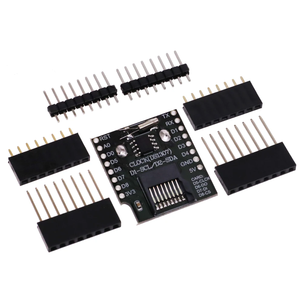 Picture 4: Micro SD D1 Mini Data Logger Shield + RTC DS1307 Clock For Arduino/Raspberry