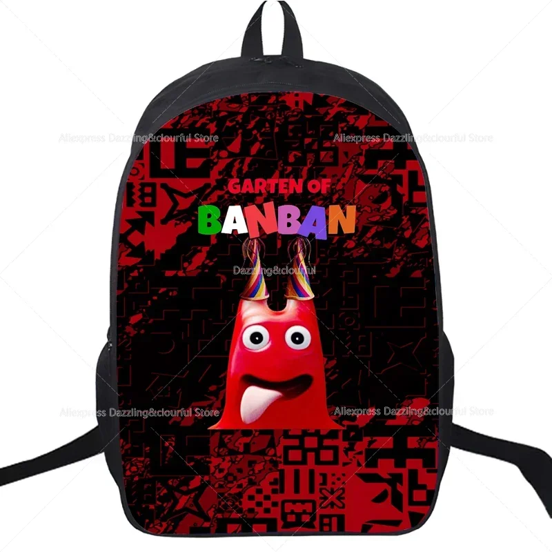 حقيبة ظهر Garten of Banban للمراهقين والأطفال حقائب مدرسية للبنات حقيبة ظهر للكمبيوتر المحمول