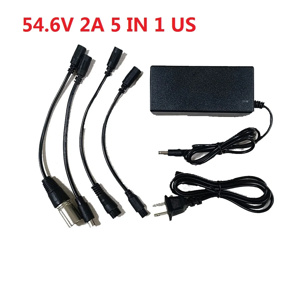 42 V/54.6 V 2A Elektrische Scooter Balans Lader Power Adapter Oplader Universeel Voor 36 25.2 V 25.9 V 25.6 V 24 V Lithium Batterij