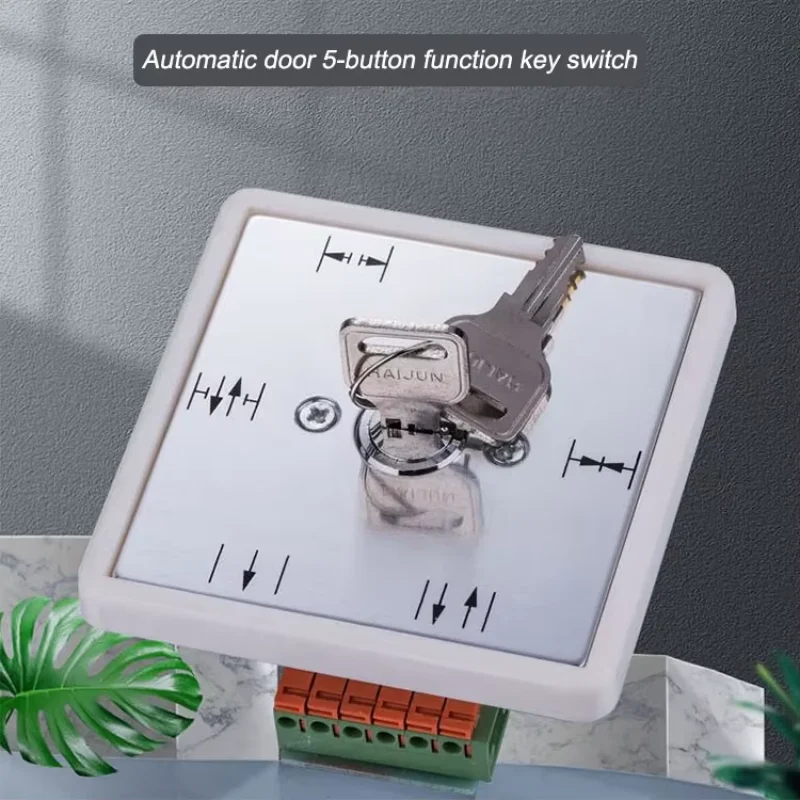 Automatic Door Function Key Switch Automatic/Lock/Exit Only/Full Open/Half Open