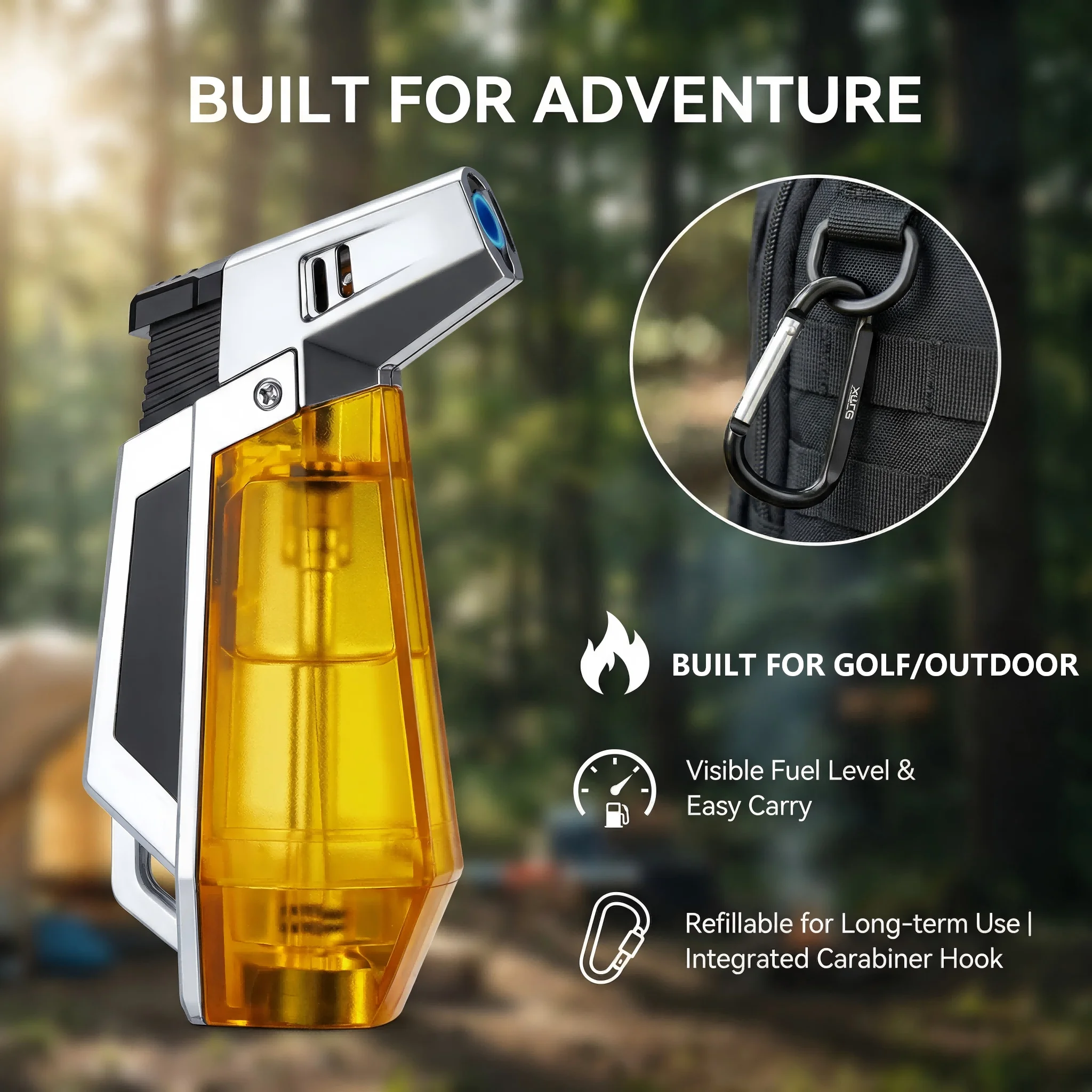 

Portable windproof lighter, personalized inflatable igniter, small spray gun, welding gun, direct gas lighter, smoking accessory