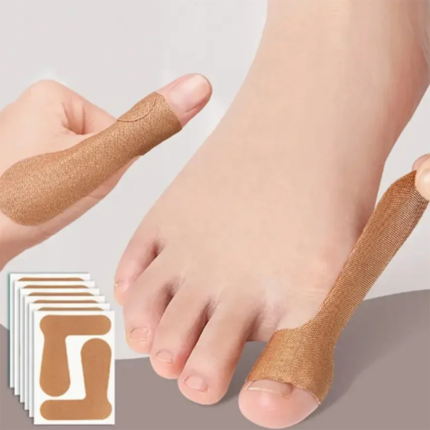 Adesivo per la correzione del pollice valgo, adesivo per la protezione dell'articolazione del piede resistente all'usura, per la cura quotidiana dei piedi e delle mani di uomini e donne