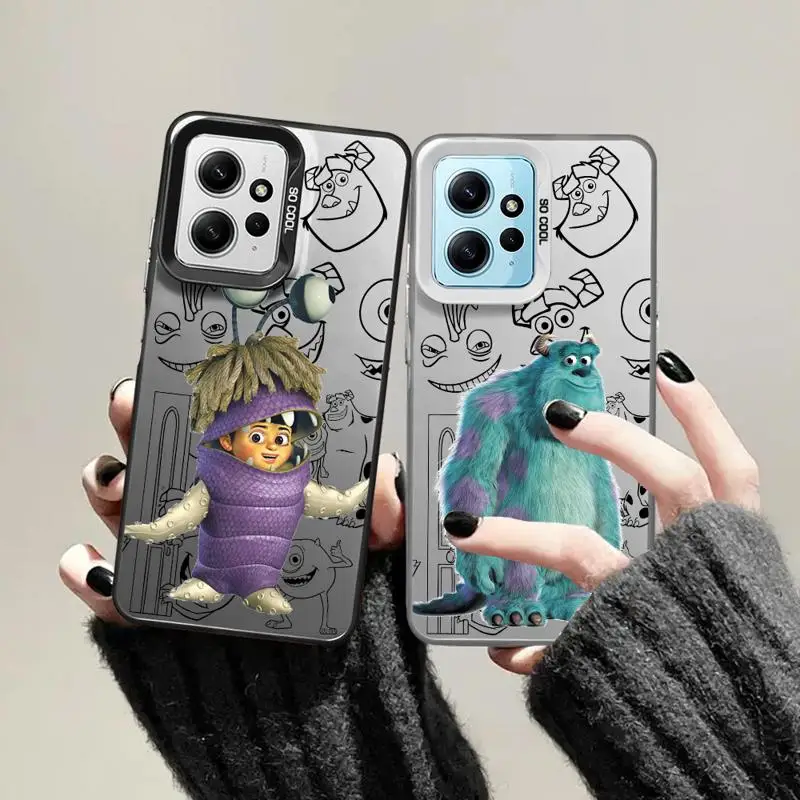 Disney Monster Jame Sullivan phone cases for Xiaomi Poco C50 X3 NFC C61 C51 X3pro Redmi 12C 13 A2 A3x 12 funda Back Shell Cover