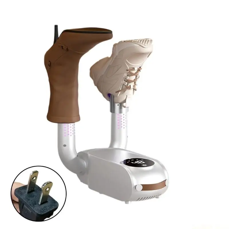 D0AB Drying Machines with Adjust Rack Clothing Dryers ABS Texture Suitable for Shoe