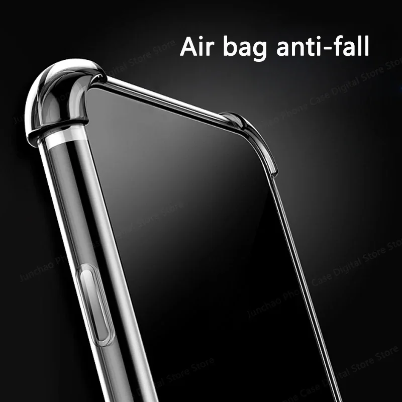 Thickened Airbag Shockproof Clear Soft Tpu Phone Case For vivo V29 Pro 5g case Transparent Back Cover Y100 Y200 pro funda cases