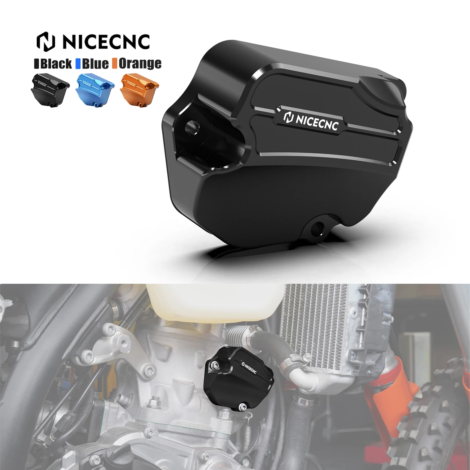 

NICECNC Для GasGas EC 300 EC 250 MC 250 EX 300 2024-2025: Высокопроизводительная увеличенная крышка клапана для KTM EXC 300 TBI XCW 300