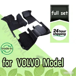Car Floor Mats For VOLVO C30 C70 S40 S60 S70 S80 S90 V50 V60 V90 XC40 XC60 XC70 XC90 FH16 960 850 Car Accessories
