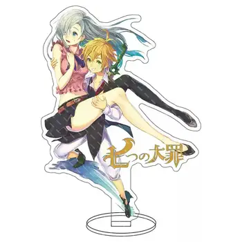 Het Anime De sju dödssynderna Akrylstativ Modellfigur Cosplay Tallrikshållare Topper Fans Jul Skrivbordsdekor Tallrik Gåva 11 best sales Seven deadly sins merlin - №9
