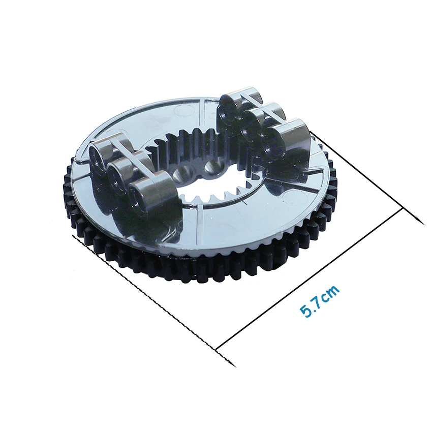 Parti High-Tech 28 56 giradischi a 60 denti 18938 18939 48452 50163 99009 99010 2855 2856 MOC parti tecniche mattoni da costruzione