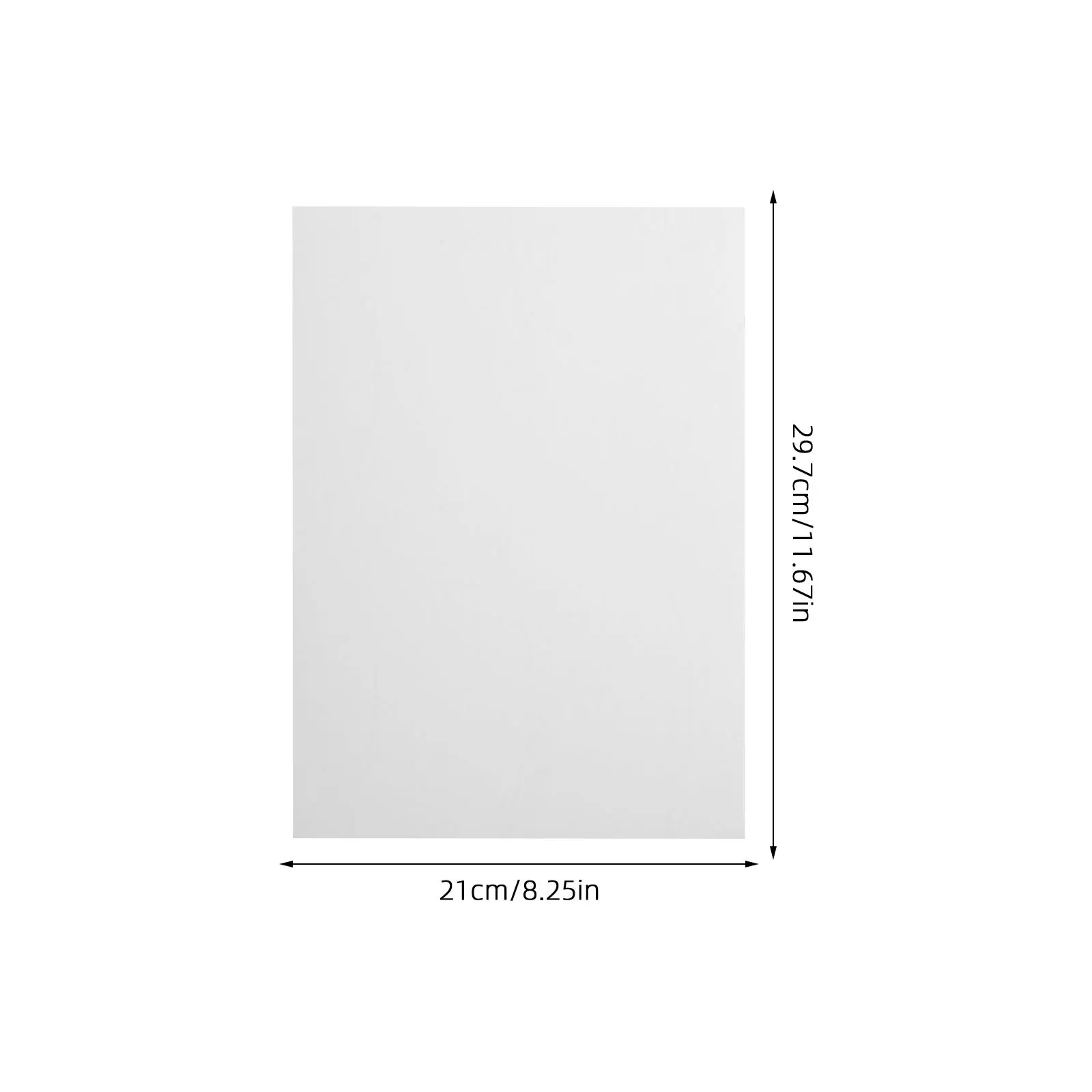 50 قطعة من ورق الملصقات القابل للطباعة A4 ملصقات ذاتية اللصق غير لامعة قابلة للإزالة لعلامات الأسعار ملصقات منتجات تنظيم المكتب