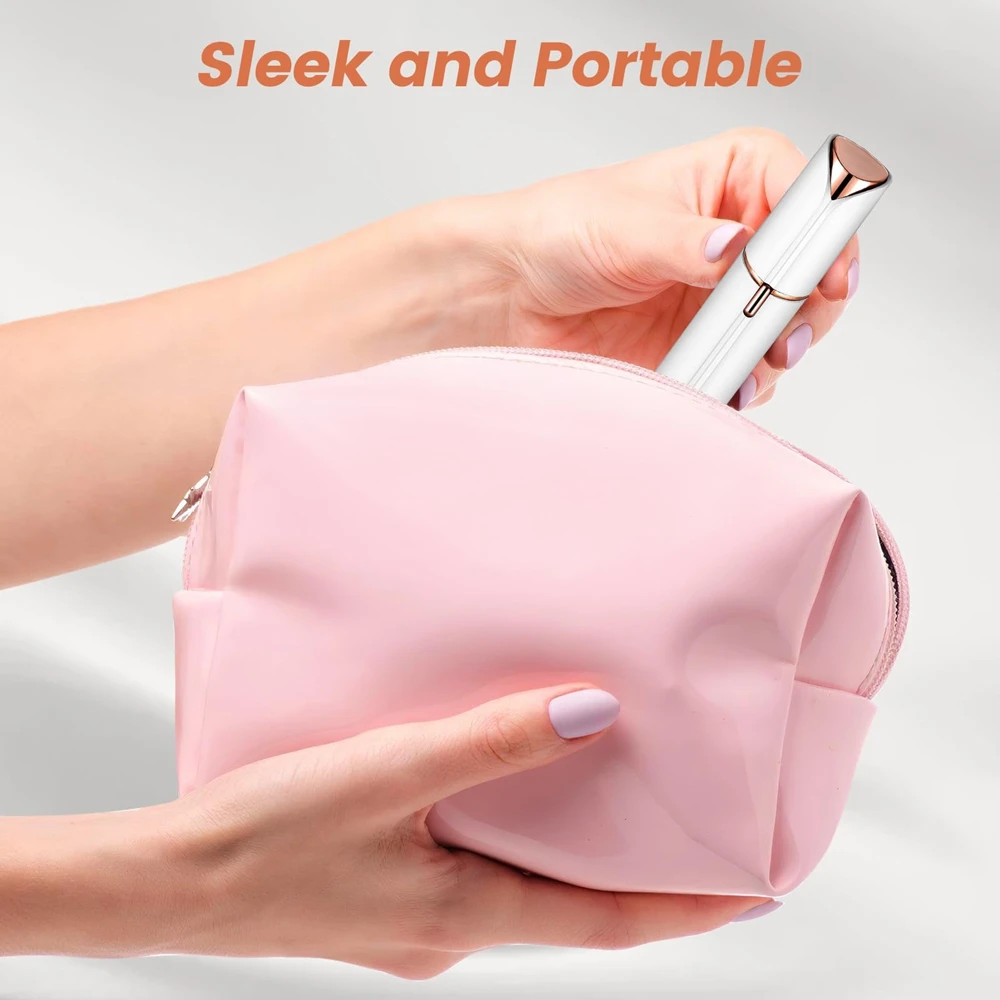 جهاز إزالة شعر الوجه الكهربائي ، آلة إزالة شعر الحاجب بدون ألم ، مزيل شعر البيكيني ، مزيل شعر البيكيني ، آلة تشذيب ، شكل أحمر الشفاه ، بدون ألم #5