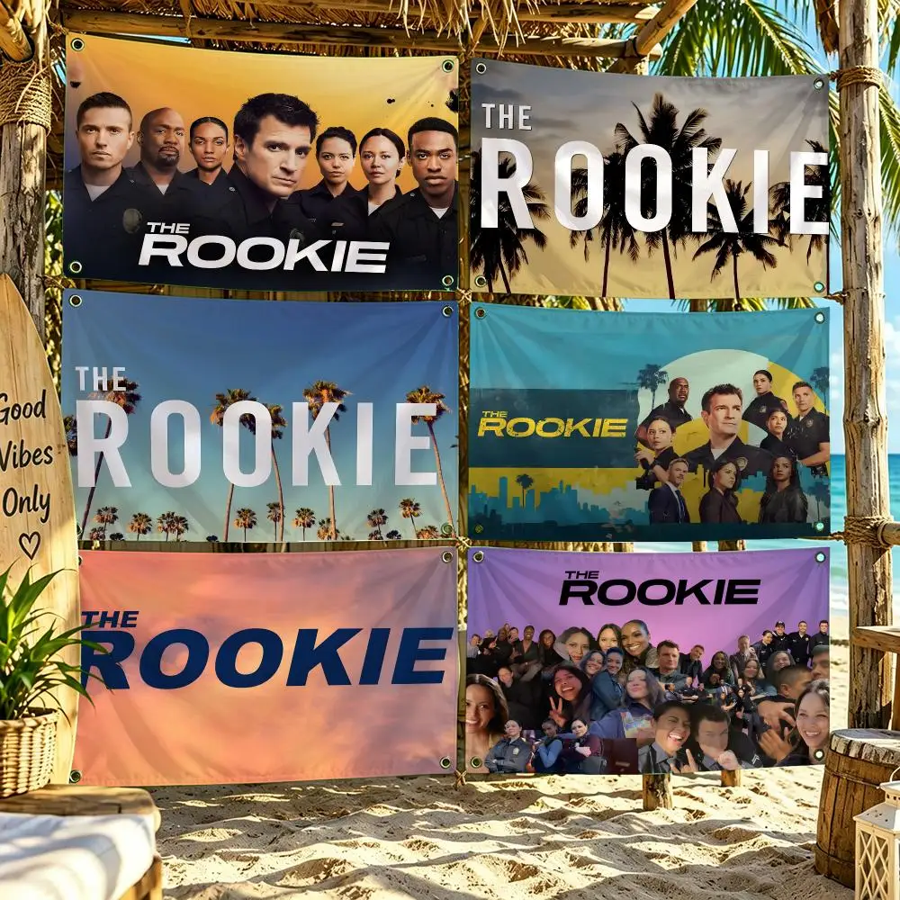 The Rookie Tv Popular Flags For Outdoor Party Home Living Room Bar Bedroom Decoration Soft Durable Tapestry Skin-friendly