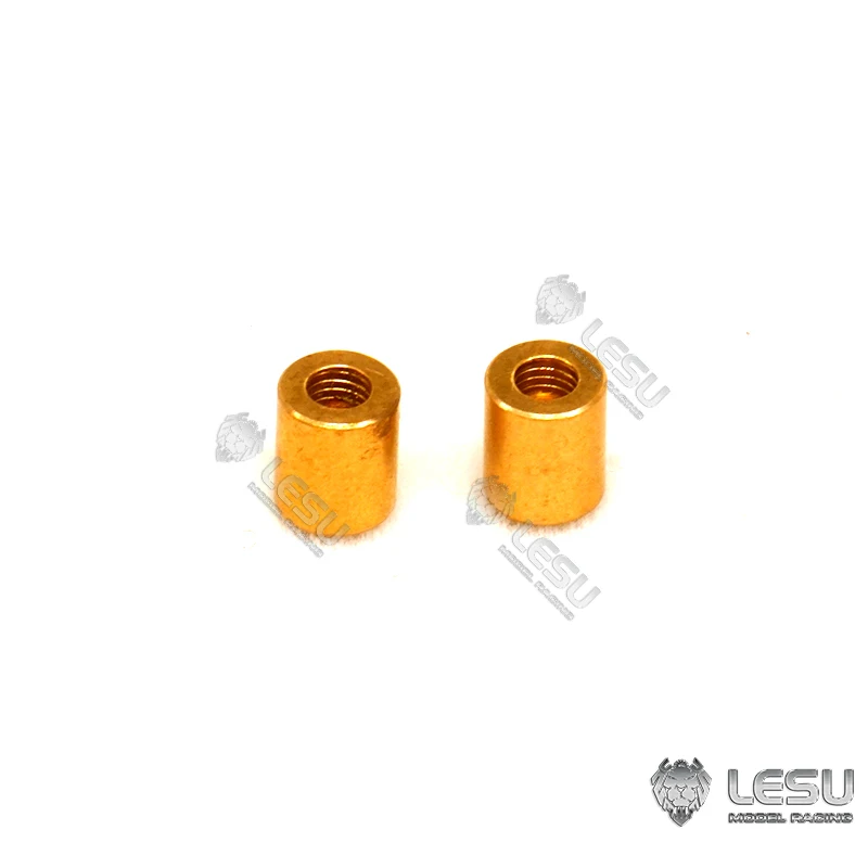 LESU Brass Nozzle Nut for 3*2Mm Pipe Of 1/14 RC Hydraulic Excavator Loader Remote Control Dumper Truck Toys Model Th16986-Smt3