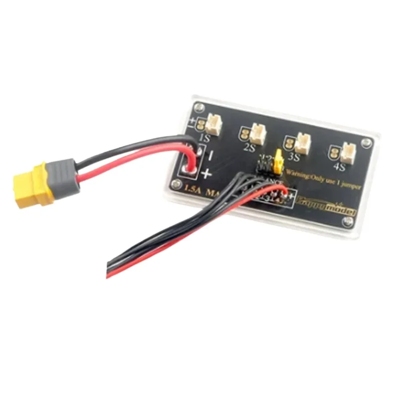 Happymodel 1S Series Lipos Balance Charging Board 2-4 Way 1.5A Max with XT60 Plug Connector For ISDT HOTA Charger