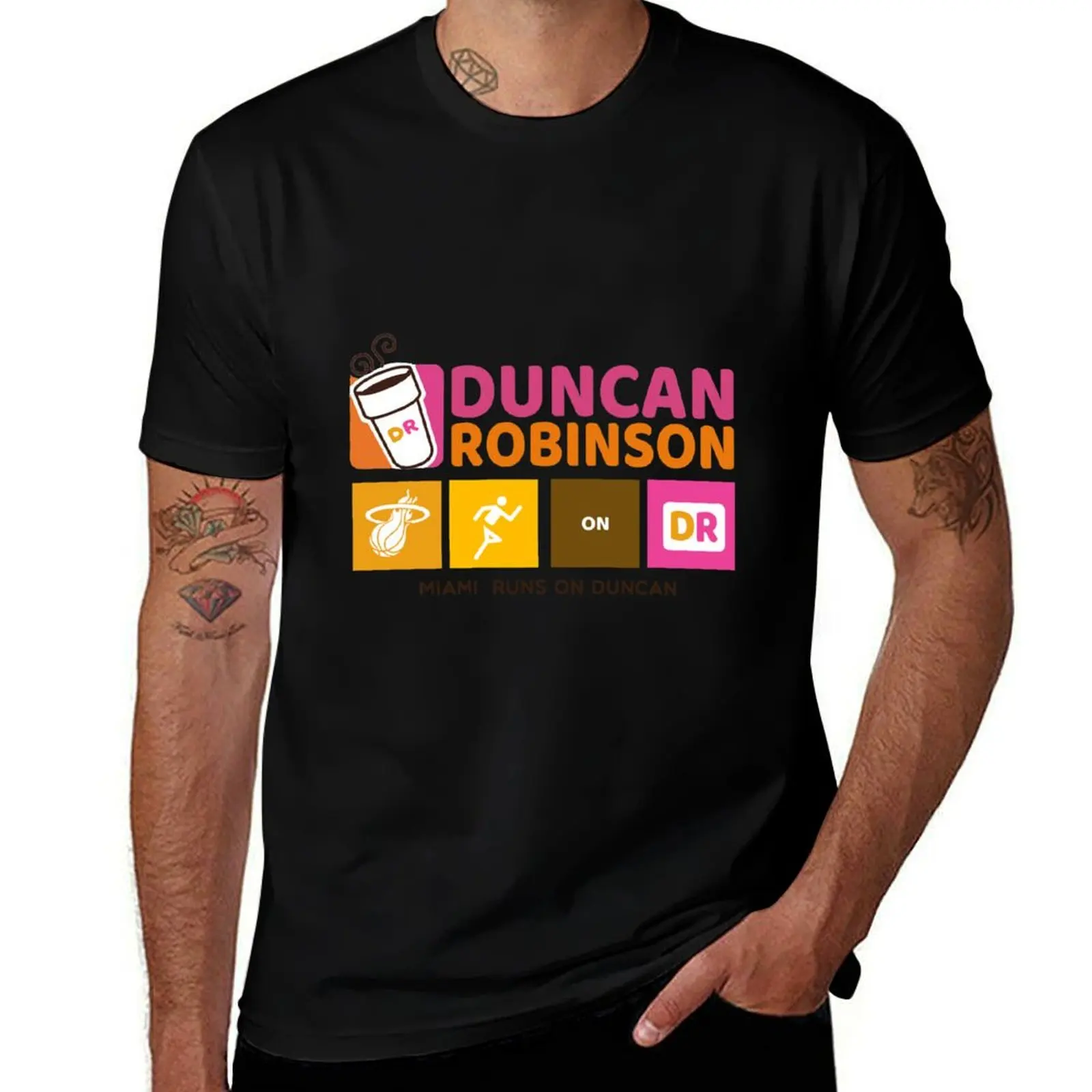 

Camiseta clásica de Miami Runs on Duncan Robinson T-Shirt Clothing graphic shirts T-shirts oversize men clothes