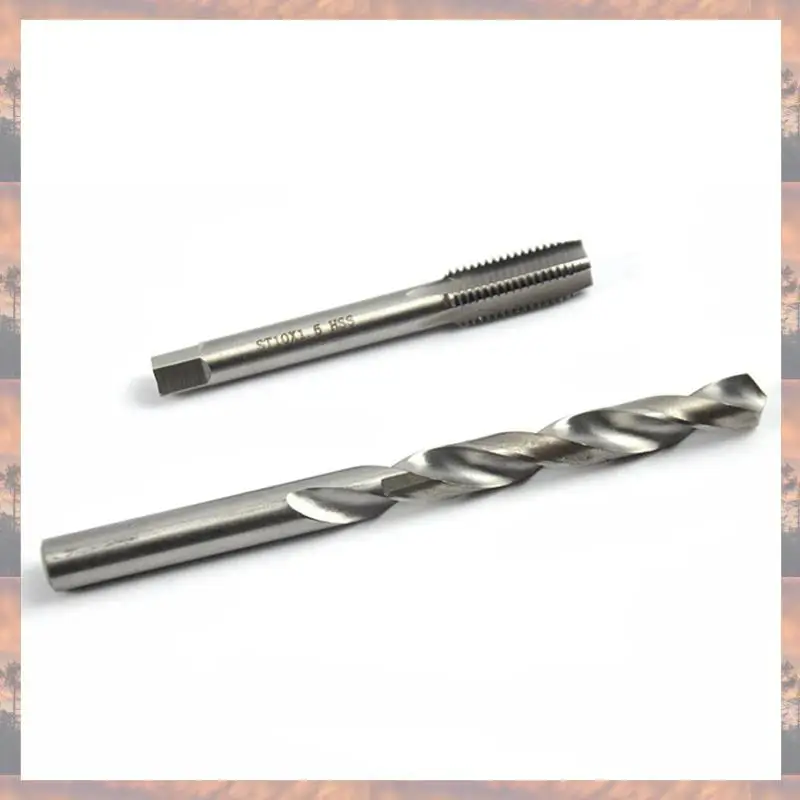 2025 Trend 15-Piece Set Of Thread Sleeve Screw Hole Thread Repair Slide Screw Repair Hole Auto Repair Slide Tool Set M10X1.5