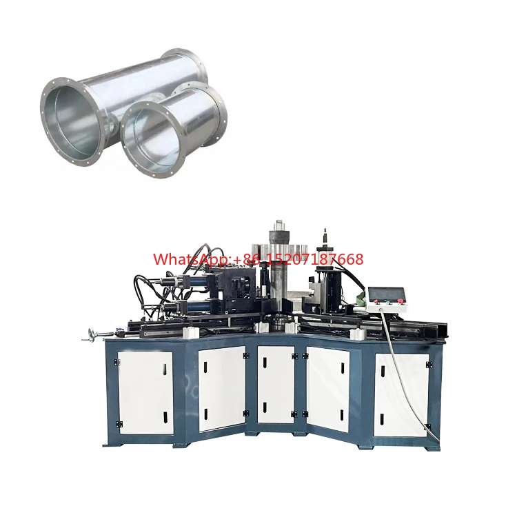 Multi-function Automatic High Precision Dish Edge Curling Axial Centrifugal Fan Flange Spinning Forming Machine