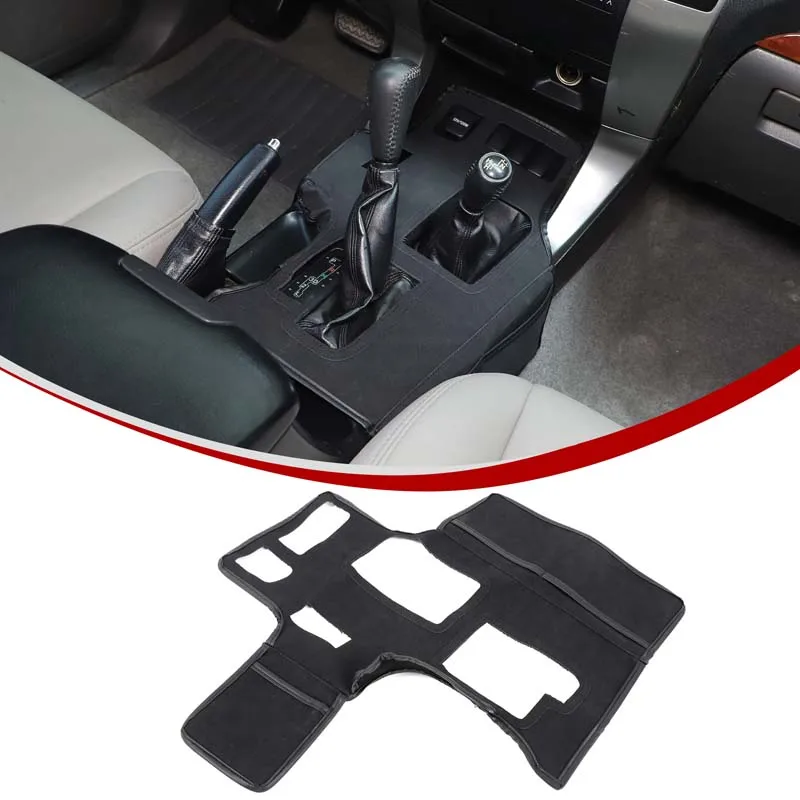 

Seat Crevice Storage Box Gear Shift Panel Protection Cover Organizer Car Gadget For Toyota Land Cruiser Prado Lexus GX 2003-2009