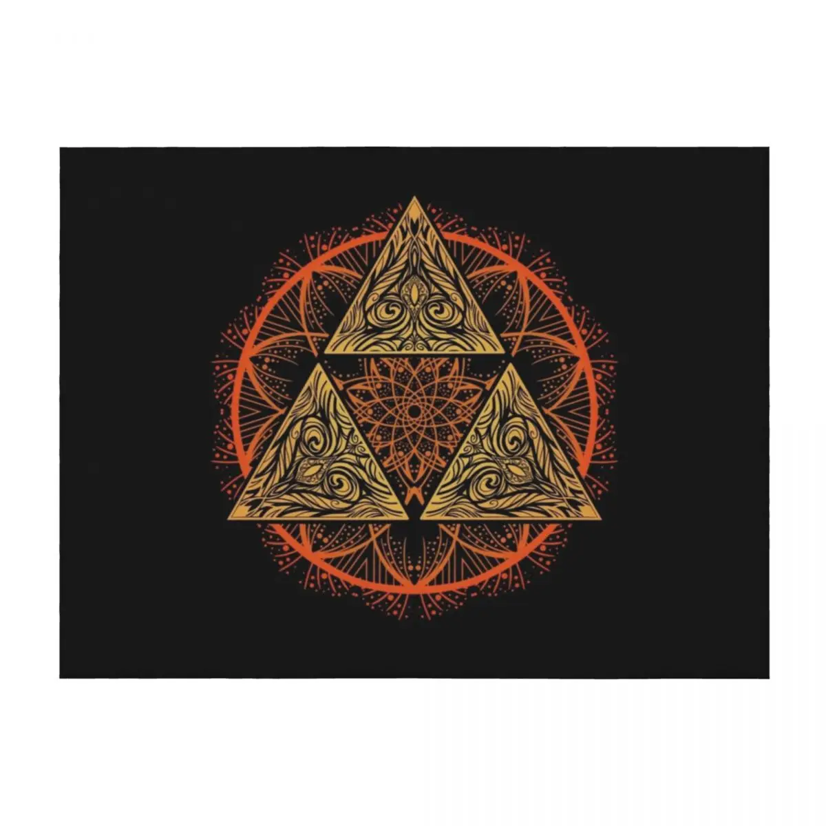 

Mandalaforce Throw Blanket funny gift Flannel Plaid Kid'S Blankets