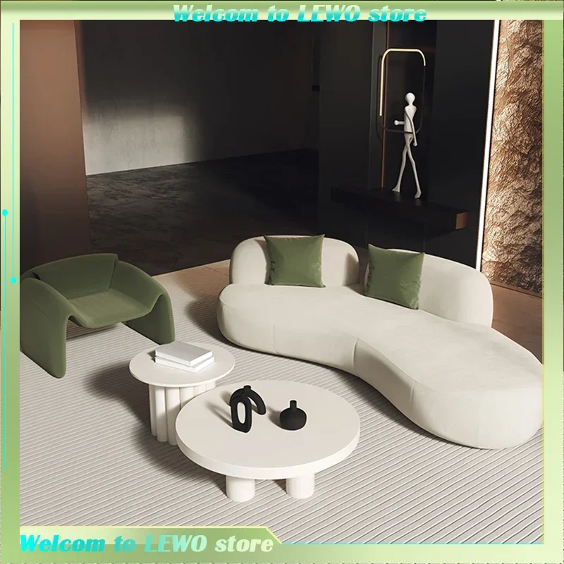 

European Lazy Sofa Luxury Designer Adults Relaxing Nordic Sofa Apartment Multifunction Muebles Para El Hogar Home Decoration