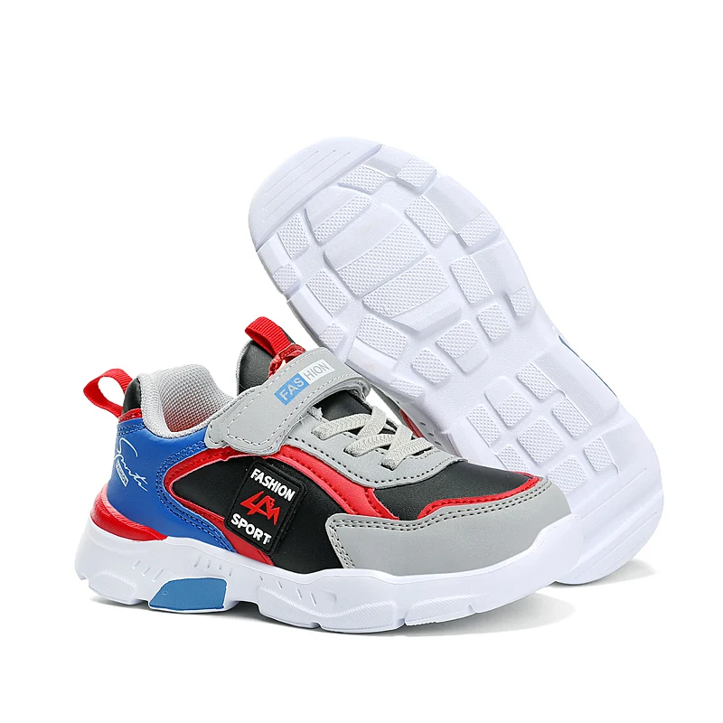 Vier Jahreszeiten Kinder Turnschuhe Leichte rutschfeste Sportschuhe Outdoor Bequeme 5-16 Jahre alte Kinder Jungen Walking Laufschuh – Detail 17