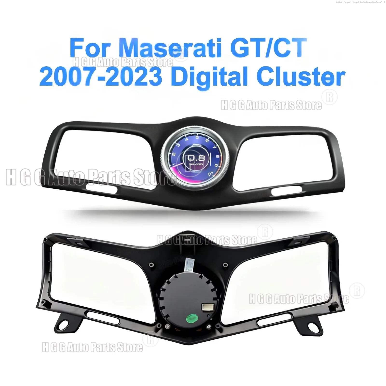 LCD Smart Clock for Maserati GT CT 2007-2023 Car Electronic Meter Time Smart Time Display Digital Cluster Intelligent