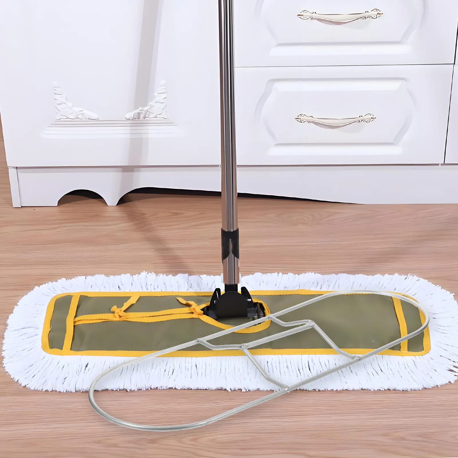 Mop Frame Attachment Bracket Iron Base Commercial Support Floor Structure Holder Cleaning Dust
