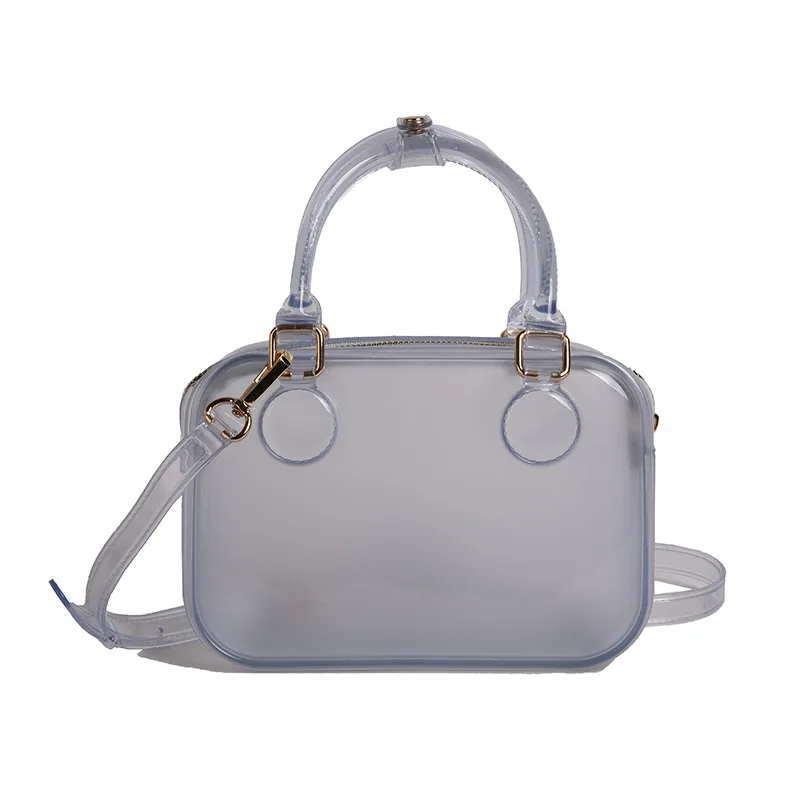 

Transparent Pvc Crossbody Bags for Women 2025 New Fashion Handheld Shoulder Bag Casual Handbag Side Bag for Ladies