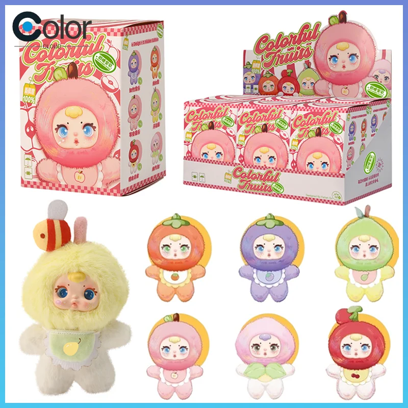 

Nommi V3 Substitute 2025mm Candy Fruity Plush Toy Blind Box Creative Cute Desktop Decoration Trendy Vinyl Face Collectible