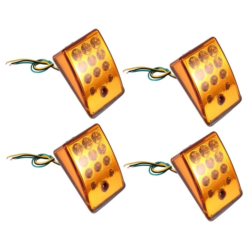 Side Marker Lamp A9418200521 4PCS Truck LED Corner Turn Signal Light For Mercedes Benz Actros MP1 MP2 MP3 Part Number 9418200921