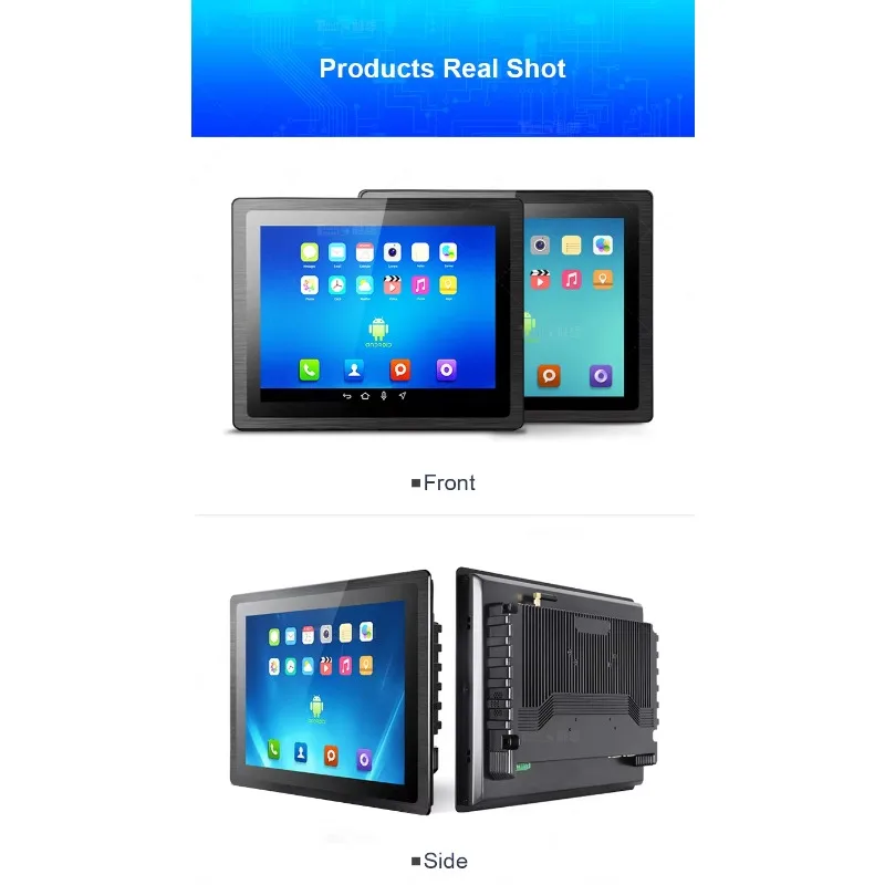 

Rk3288 10.4 Inch Poe Touch Panel Industrial Pc 15 17 19 Inch Lcd Wall Mount Android Industrial Panel Pc Optional Nfc/Rfid Reader