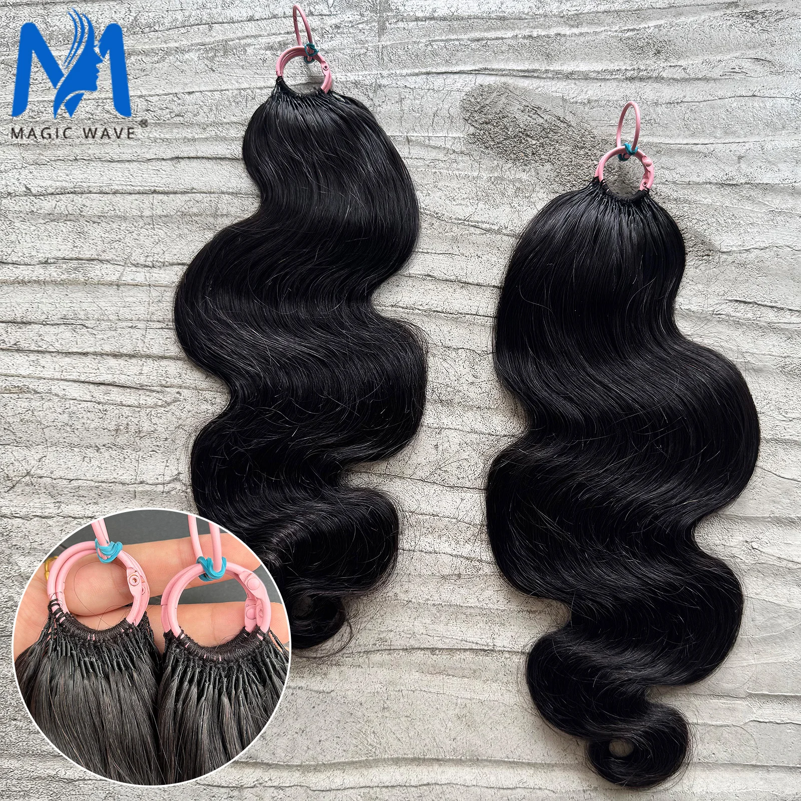 موجة عميقة الكروشيه شعر مستعار بشري غريب مجعد الكروشيه الشعر البشري Knotless قبل فصل الكروشيه ريشة وصلات شعر #5