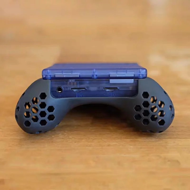 حافظة واقية محمولة لوحدة التحكم في ألعاب Anbernic RG35XXSP RG35XX SP مقبض حامل قبضة شل ملحقات الألعاب