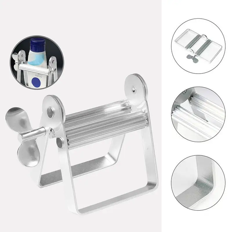 Metal Toothpaste Tube Squeezer Large Multifunctional Tube Wringer Roller Dispenser For Hair Color Dye Paint Tubes