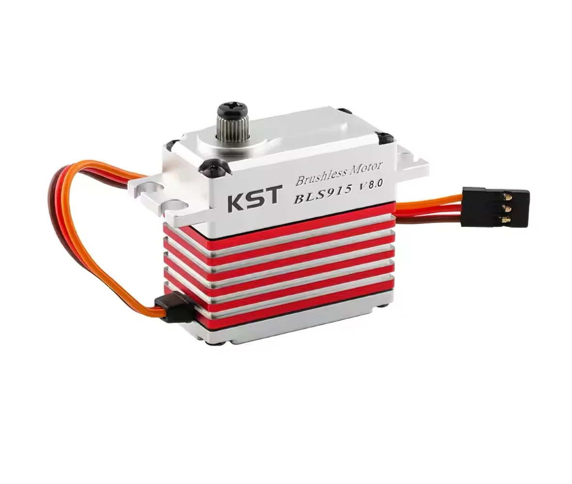 KST BLS915 V8.0 브러시리스 HV 메탈 디지털 서보 모터 25kg 0.07초 550-700 헬리콥터 1/10 RC 자동차 로봇용