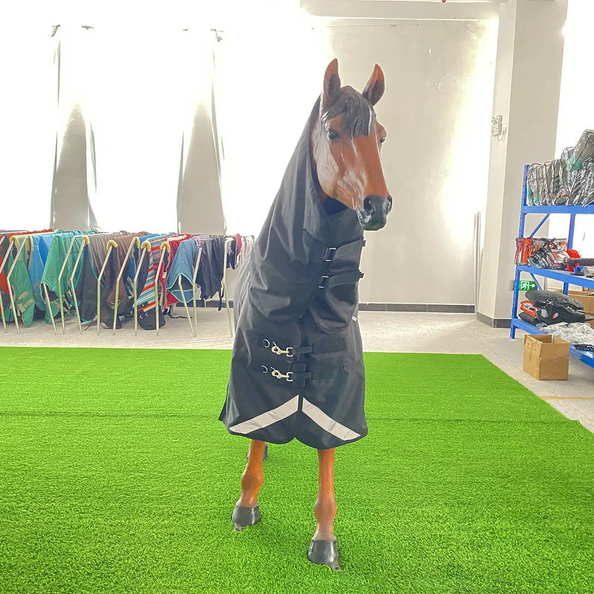 Sous d Ripstop-Tapis Imperméable Coloré pour Cheval